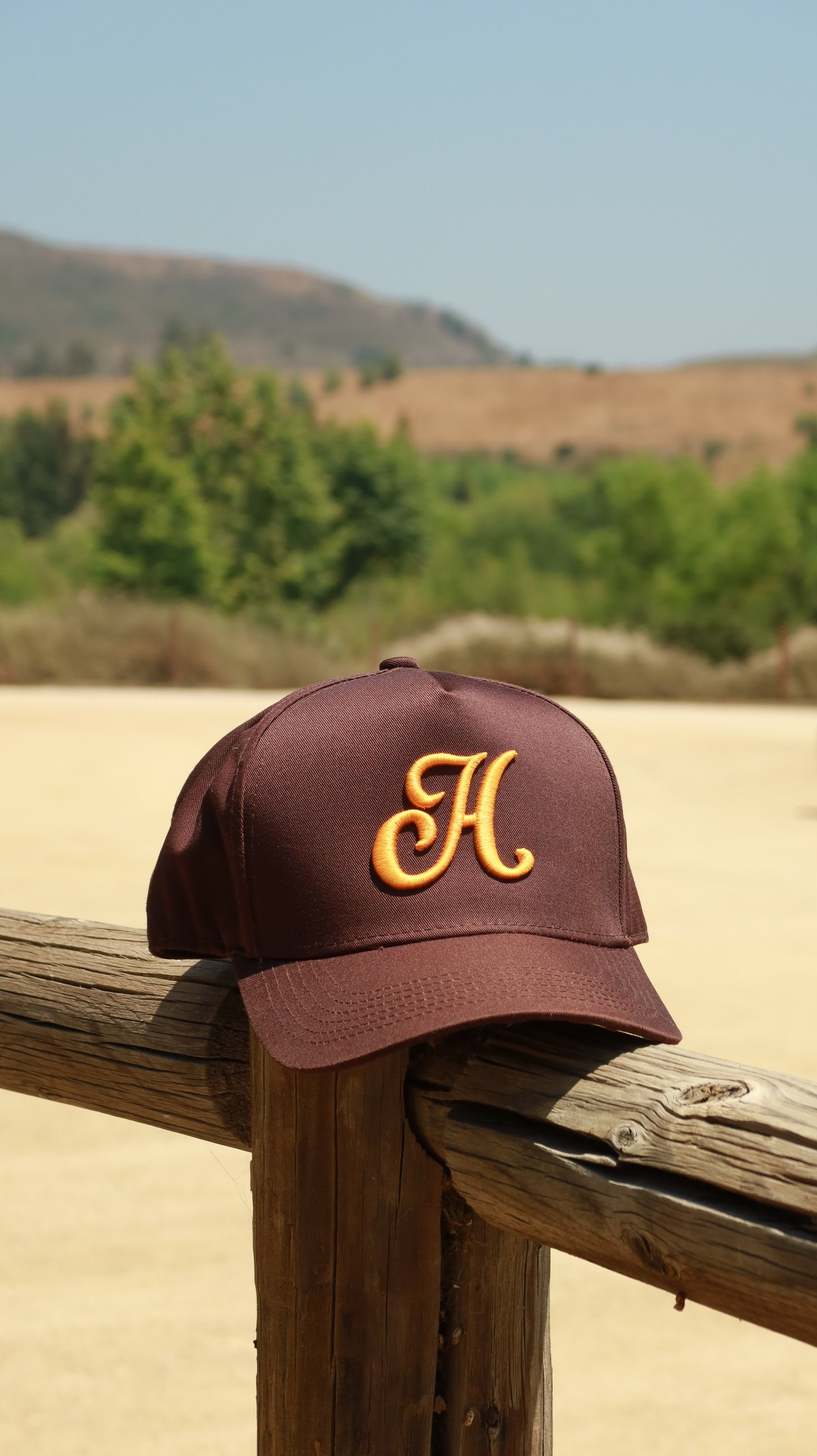 H Logo Brown