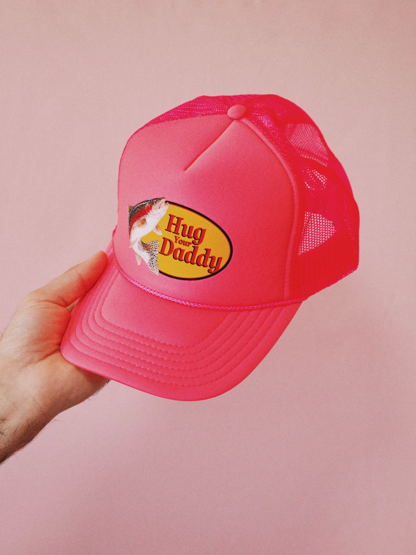 Trout Hat (Neon Pink)