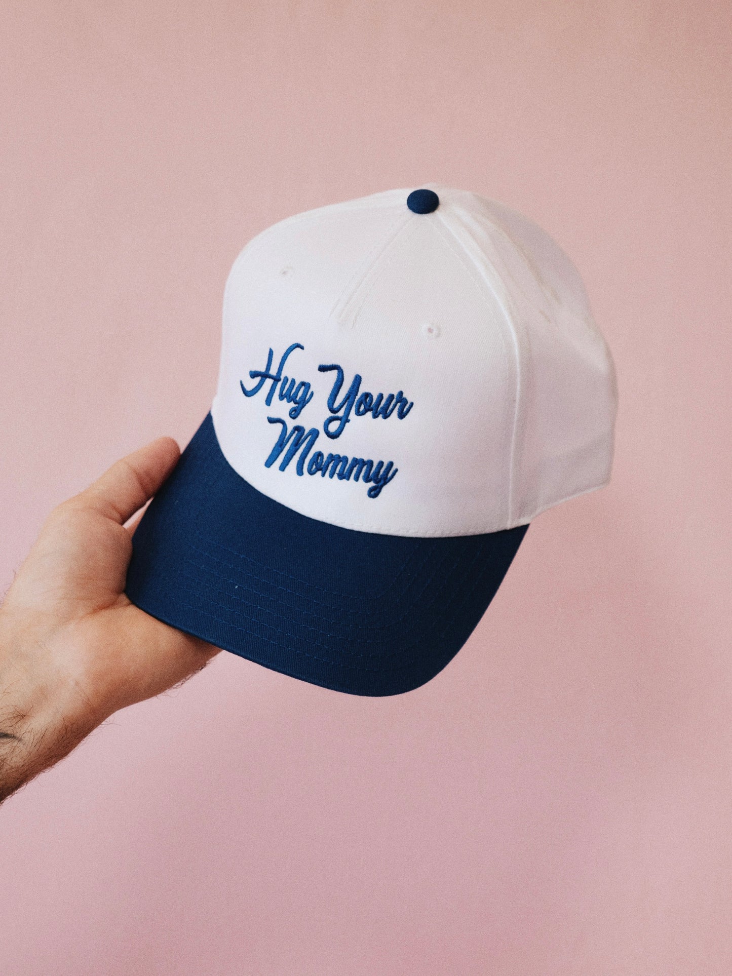 Hug Your Mommy Hat (Blue)